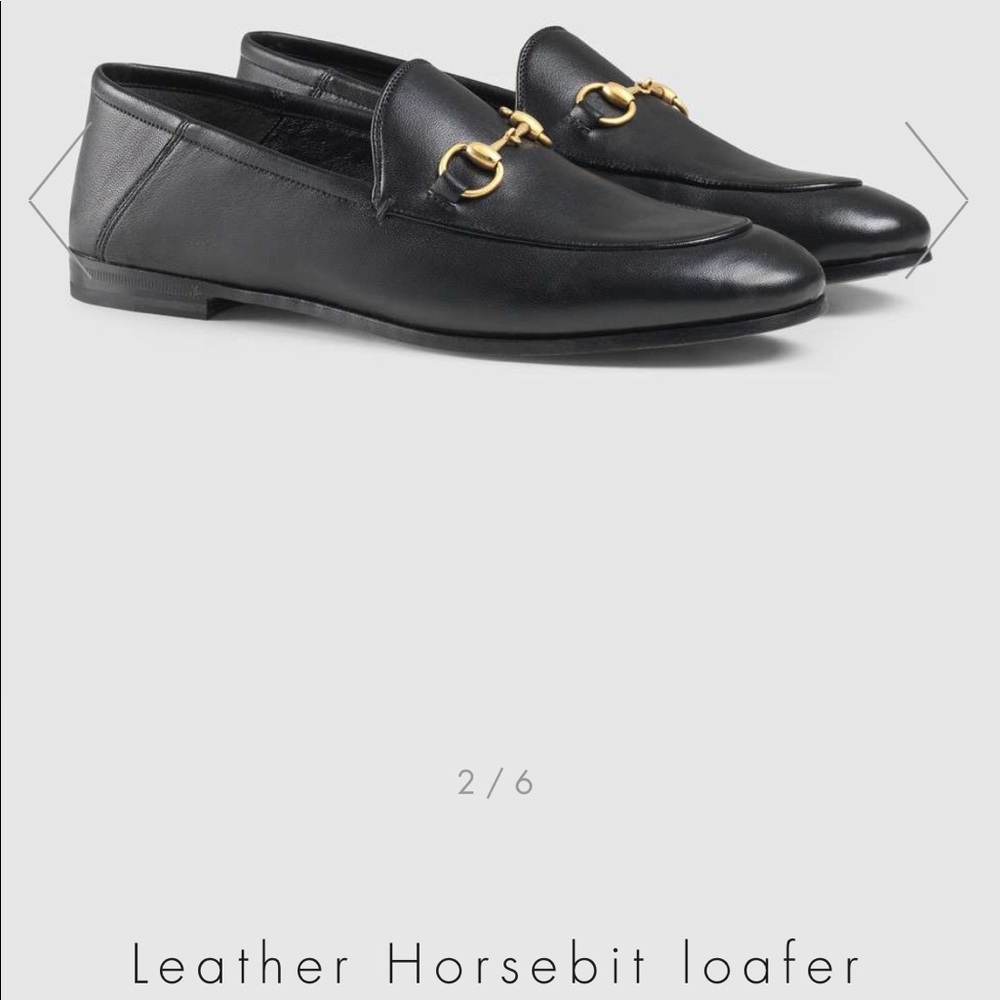 Gucci Brixton Horsebit Loafers